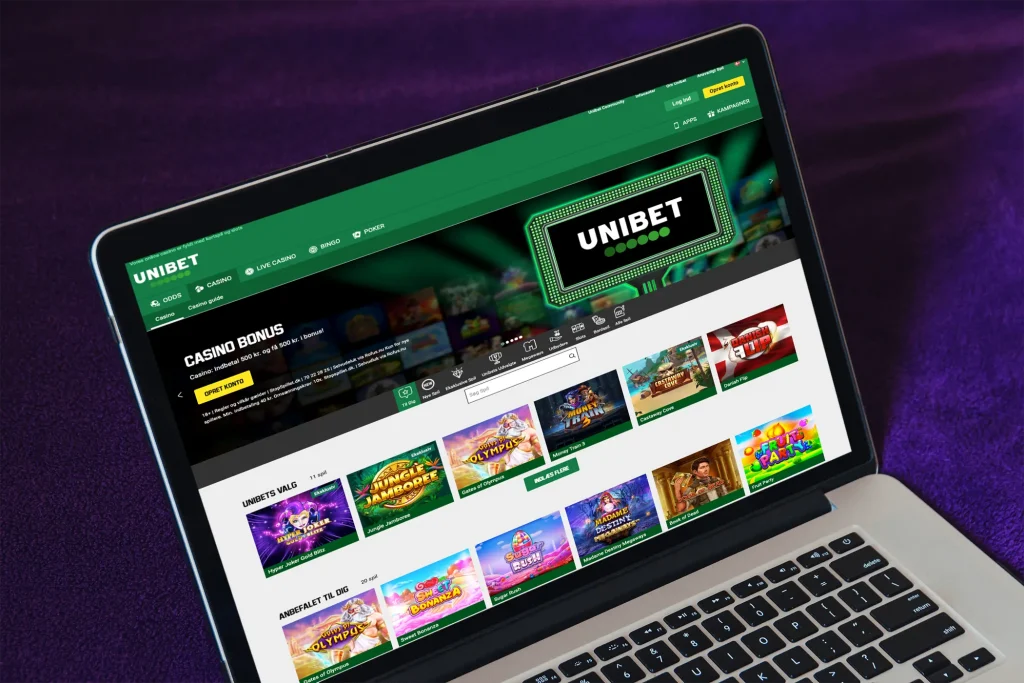 Unibet Casino Officiel hjemmeside
